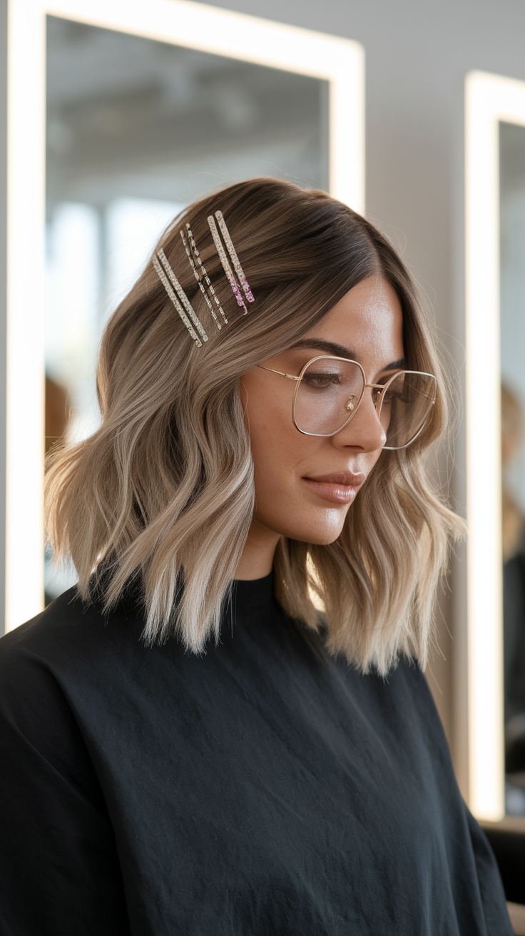 hairstyles for medium length hair outfit idea