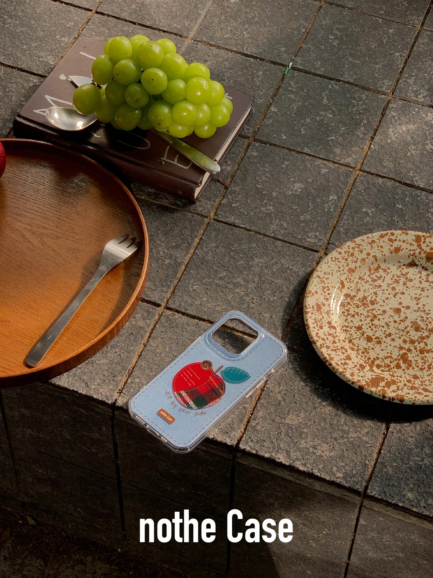 Hand-Painted Double-Layer IMD Phone Case for iPhone 16 Pro Max - Autumn Winter Red Apple Design, Original Protective Cover Hand-Painted Double-Layer IMD Phone Case for iPhone 16 Pro Max - Autumn Winter Red Apple Design, Original Protective Cover