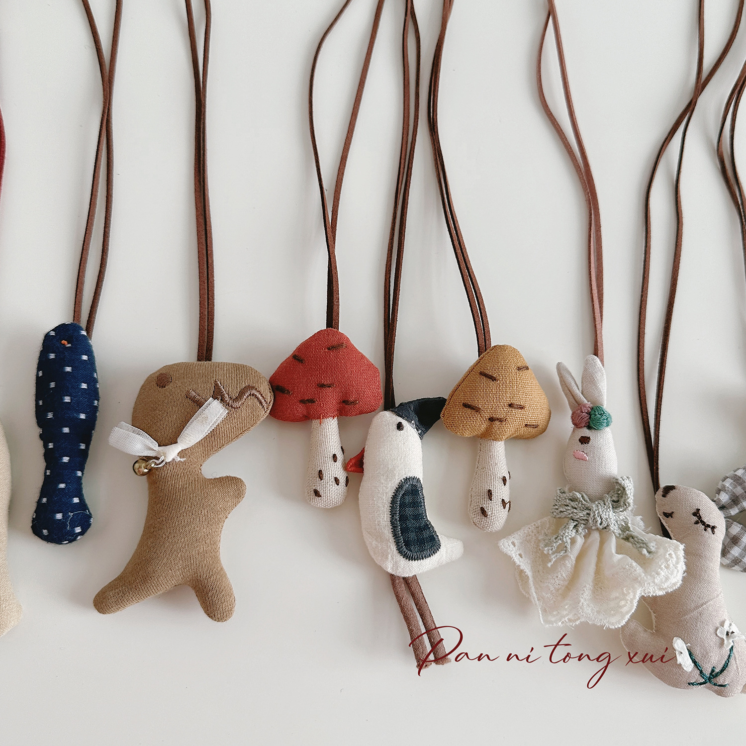 Handmade Children's Cartoon Hanging Neck Necklace - Cute 3D Soft Animal Pendant for Sweatshirts & Accessories Handmade Children's Cartoon Hanging Neck Necklace - Cute 3D Soft Animal Pendant for Sweatshirts & Accessories