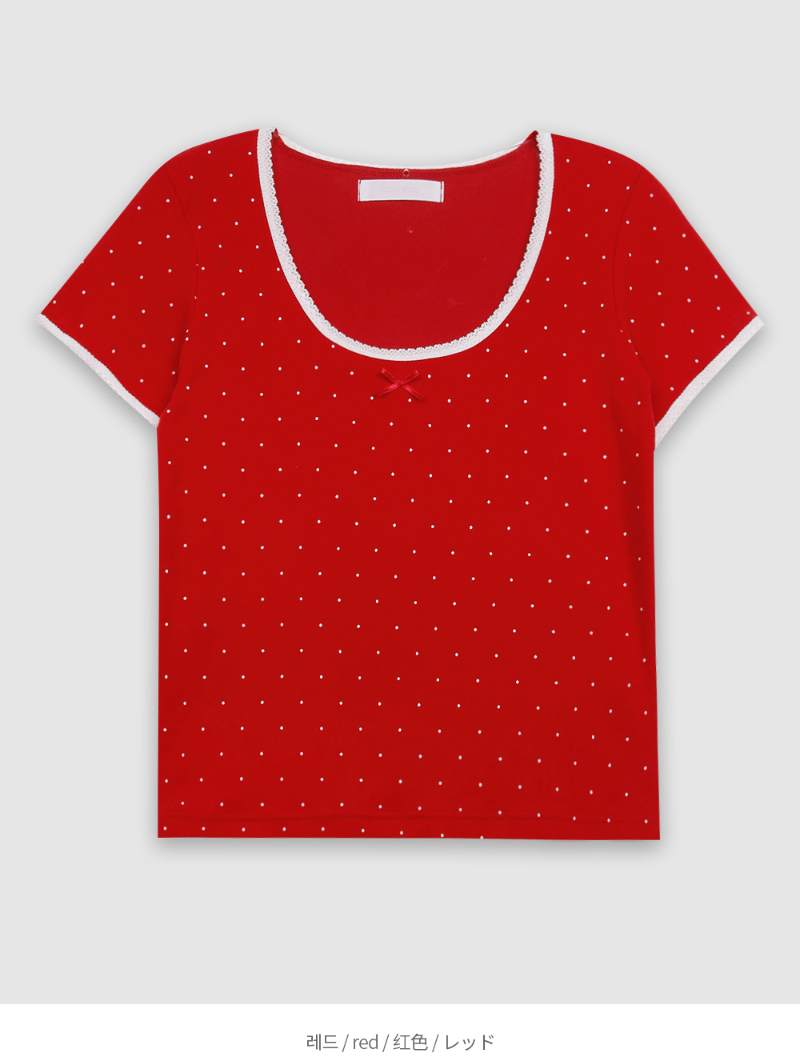 Handmade Floral Short Sleeve T-Shirt - Cute Slim Fit Korean Style Top for Sweet Casual Looks Handmade Floral Short Sleeve T-Shirt - Cute Slim Fit Korean Style Top for Sweet Casual Looks