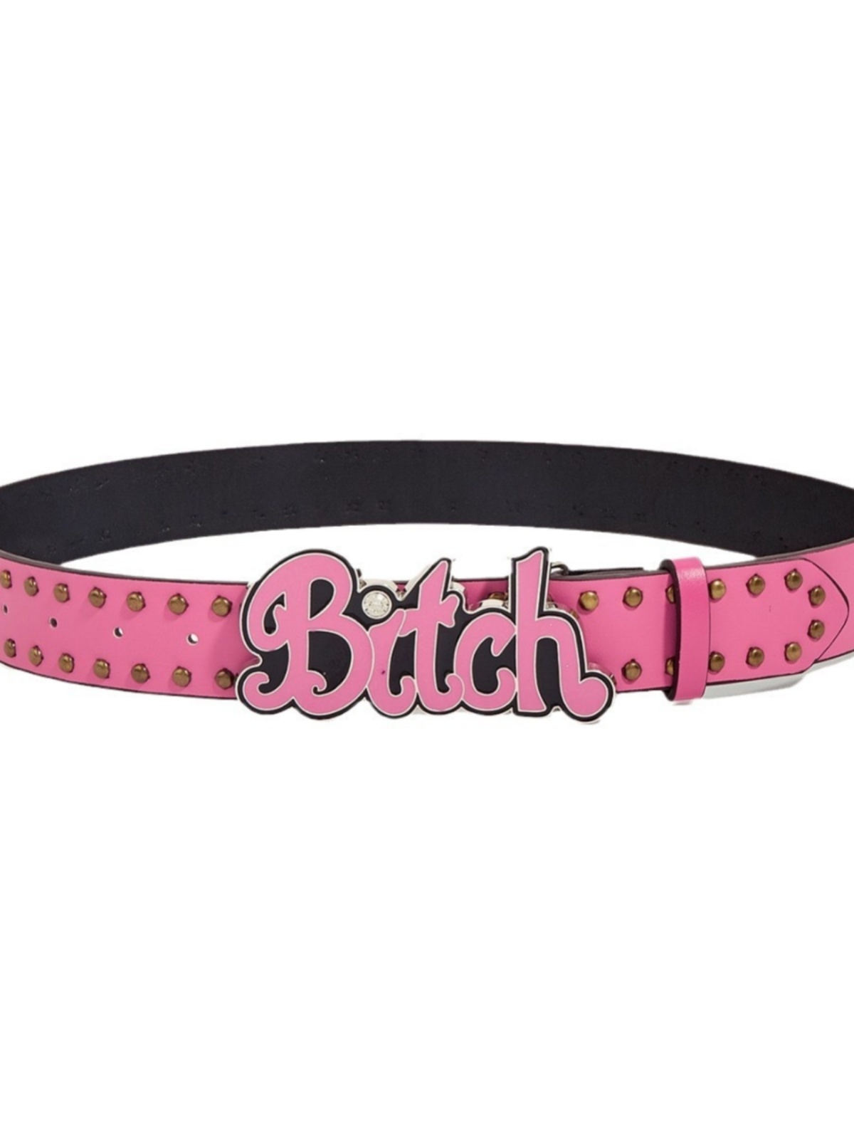 Harajuku Women's Fashion Belt - Anime Letter Studded Belt for Y2K and Korean Style Looks Harajuku Women's Fashion Belt - Anime Letter Studded Belt for Y2K and Korean Style Looks