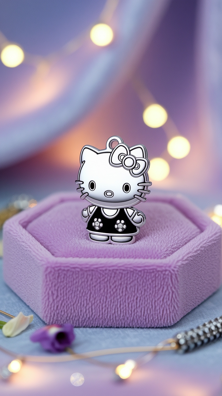 Hello Kitty Pandora Charm: Adorable and Stylish Addition outfit idea