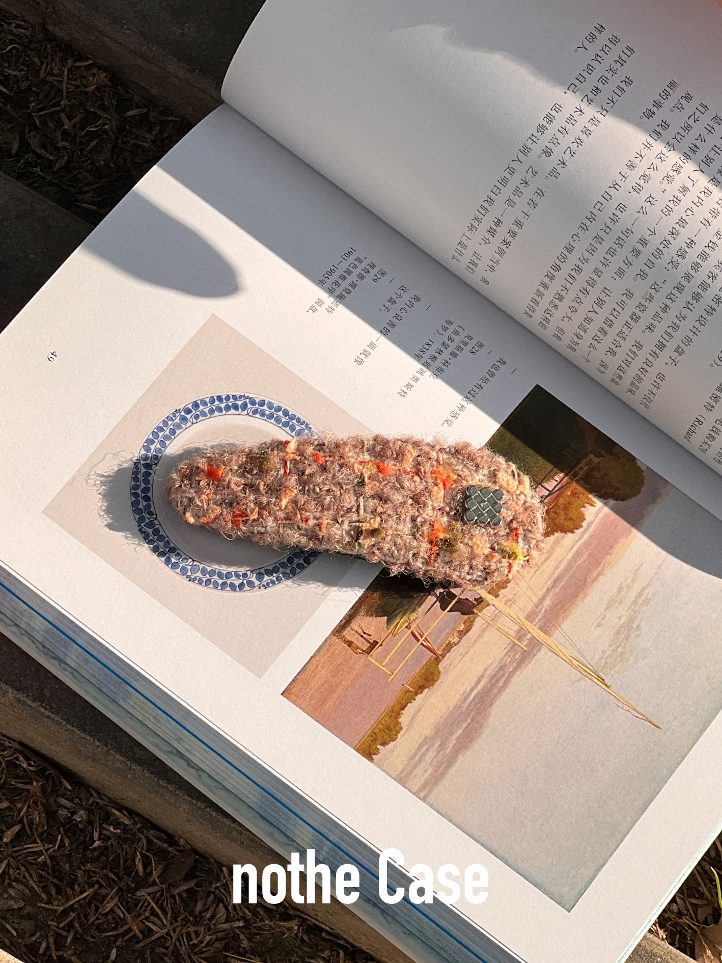 High-End Creative Wool Fabric Hair Clip - Kurishima Music Box Design, Unique Edge Clip, Stylish Spring Hair Accessory High-End Creative Wool Fabric Hair Clip - Kurishima Music Box Design, Unique Edge Clip, Stylish Spring Hair Accessory