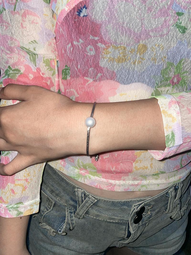 High-End Pearl Bangle Bracelet for Women, Personalized Daily Commuting Jewelry, Unique Niche Design