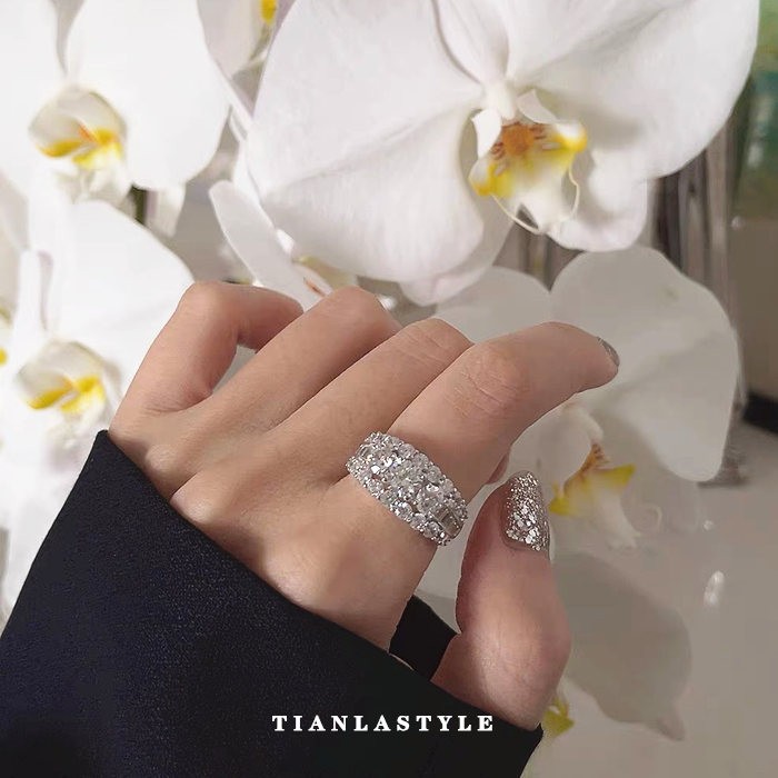 High-End Versatile Open Design Ring for Women - Trendy Light Luxury Niche Style Index Finger Jewelry