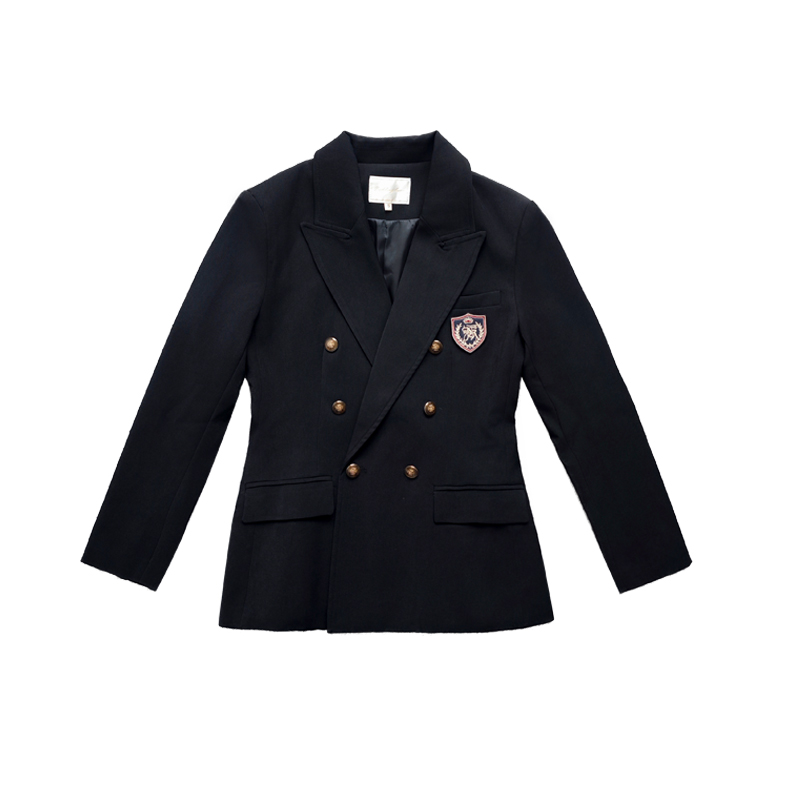 High-End Waist-Defined Blazer Jacket - Pudding Bear Original JK Uniform College Style for Early Autumn Fashion