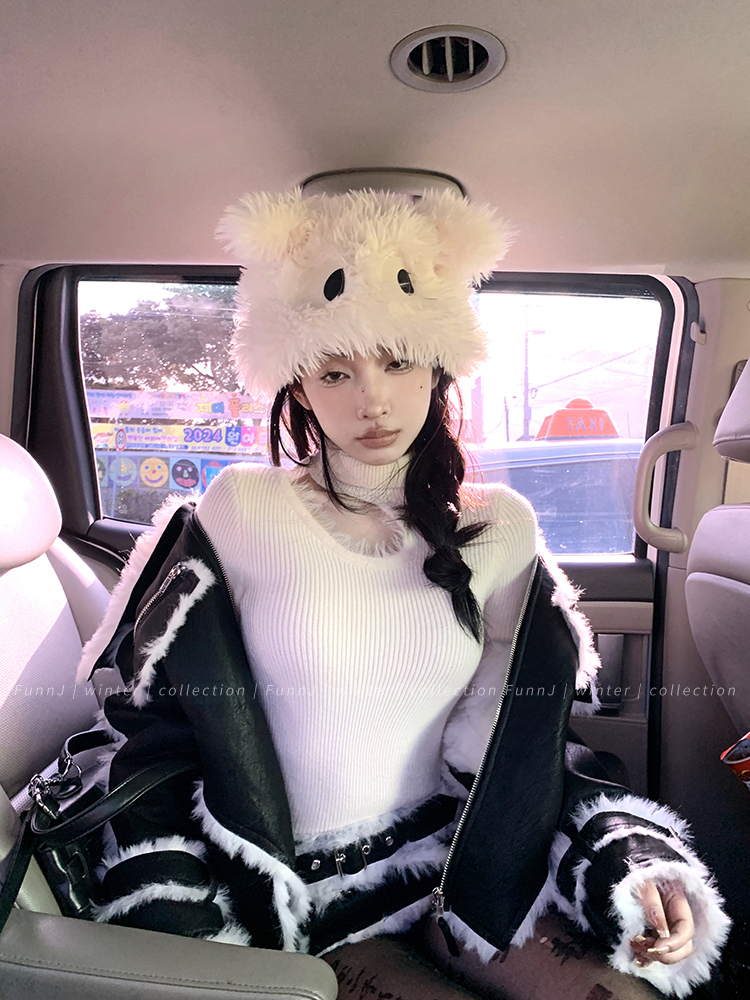 High Neck Knitted Women's Shoulder Sweater Top with Flirt Trap Design - Cozy Winter Fashion Essential High Neck Knitted Women's Shoulder Sweater Top with Flirt Trap Design - Cozy Winter Fashion Essential