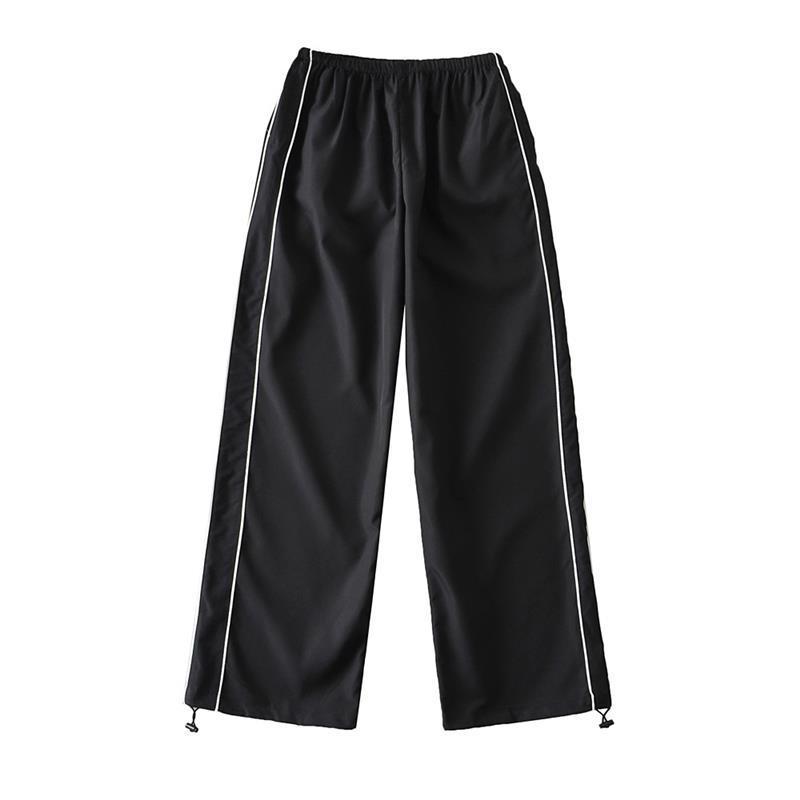 High-Waist Loose Wide-Leg Quick-Dry Sports Pants for Women - Summer Casual Trousers for Jazz Dance, Yoga, and Fitness High-Waist Loose Wide-Leg Quick-Dry Sports Pants for Women - Summer Casual Trousers for Jazz Dance, Yoga, and Fitness