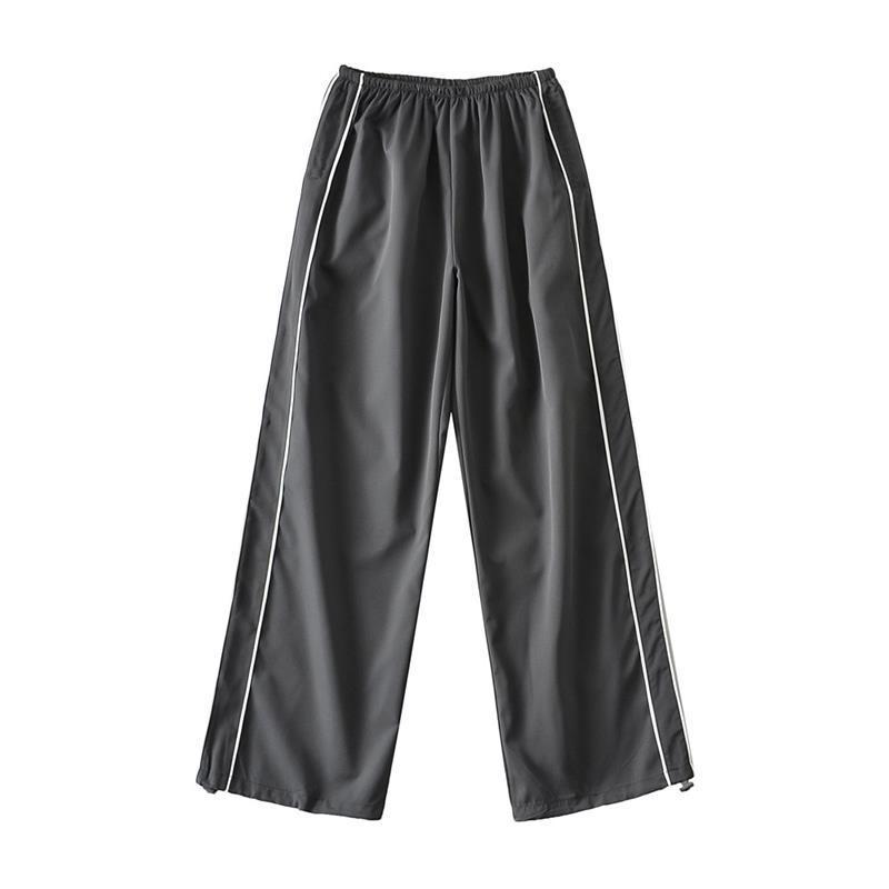 High-Waist Loose Wide-Leg Quick-Dry Sports Pants for Women - Summer Casual Trousers for Jazz Dance, Yoga, and Fitness