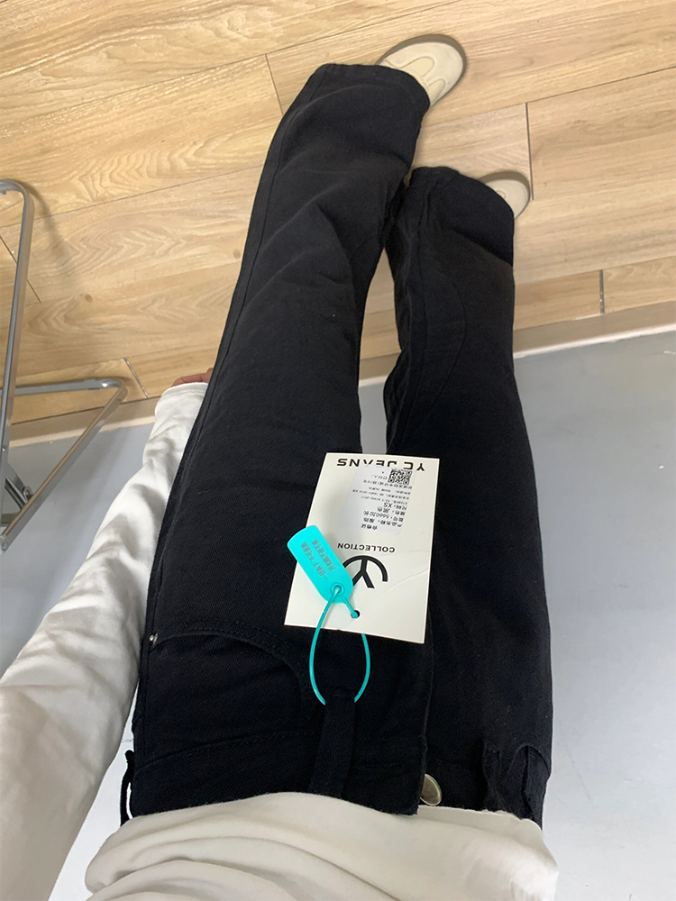High-Waisted Black Wide-Leg Flared Jeans for Women - 2025 Summer Loose Fit Bell-Bottom Pants High-Waisted Black Wide-Leg Flared Jeans for Women - 2025 Summer Loose Fit Bell-Bottom Pants