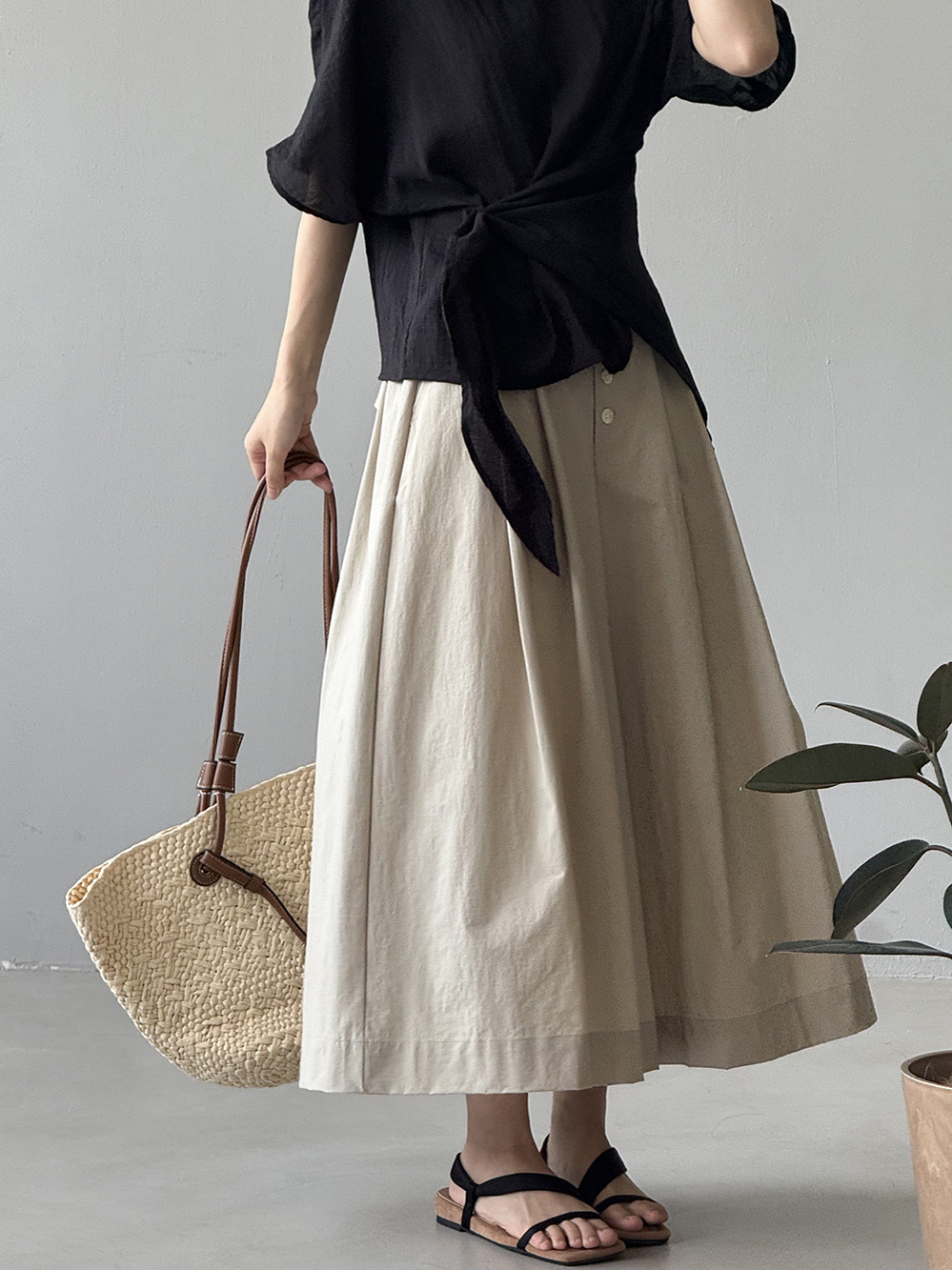 High-Waisted Casual Nine-Point Pants for Women, Relaxed Fit Straight Wide-Leg Trousers, Summer 2025 Lazy Style Fashion High-Waisted Casual Nine-Point Pants for Women, Relaxed Fit Straight Wide-Leg Trousers, Summer 2025 Lazy Style Fashion