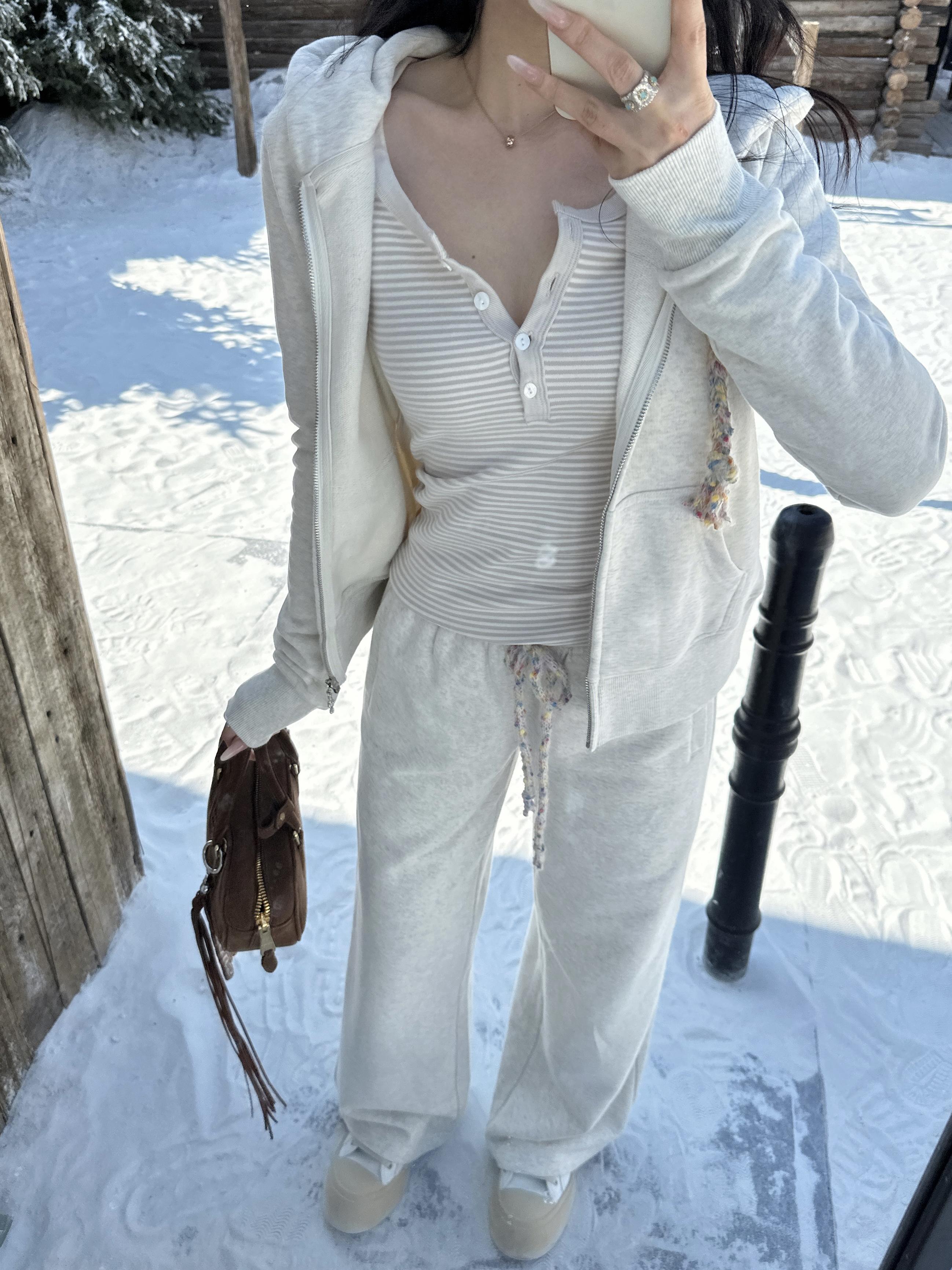 High-Waisted Colorful Rice Sweatpants with Drawstring - Soft & Delicate Milk Skin Feel, Trendy Comfortable Loungewear High-Waisted Colorful Rice Sweatpants with Drawstring - Soft & Delicate Milk Skin Feel, Trendy Comfortable Loungewear