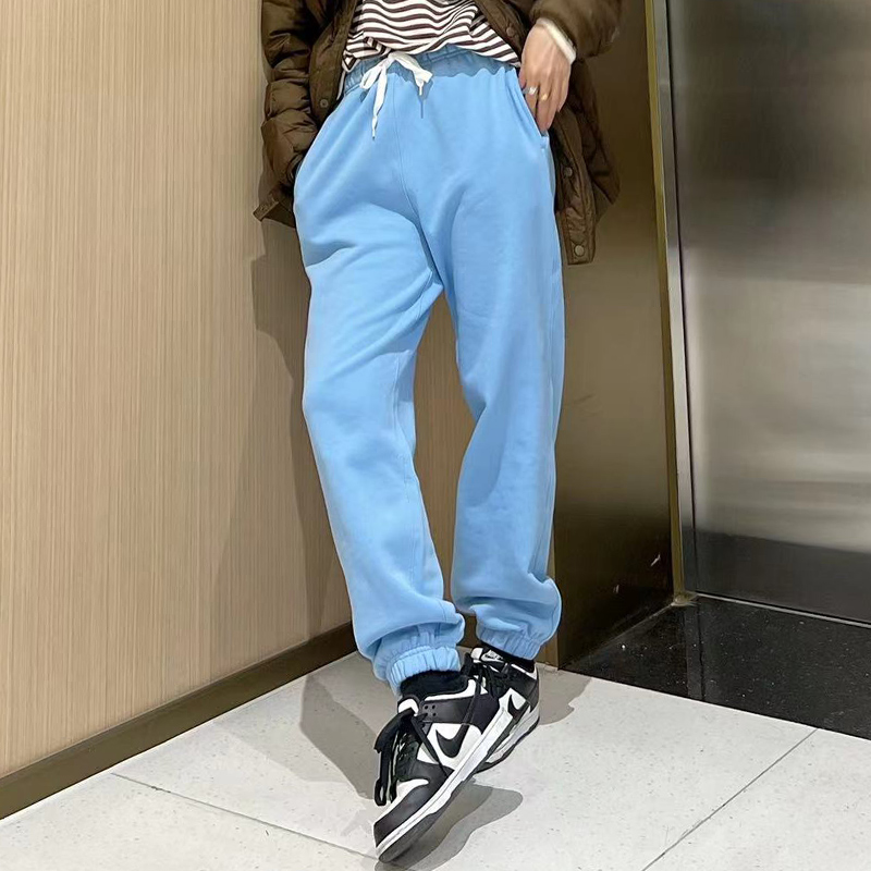 High-Waisted Loose Cuffed Harem Pants for Women - Casual Sports Sweatpants for Spring and Autumn Fashion
