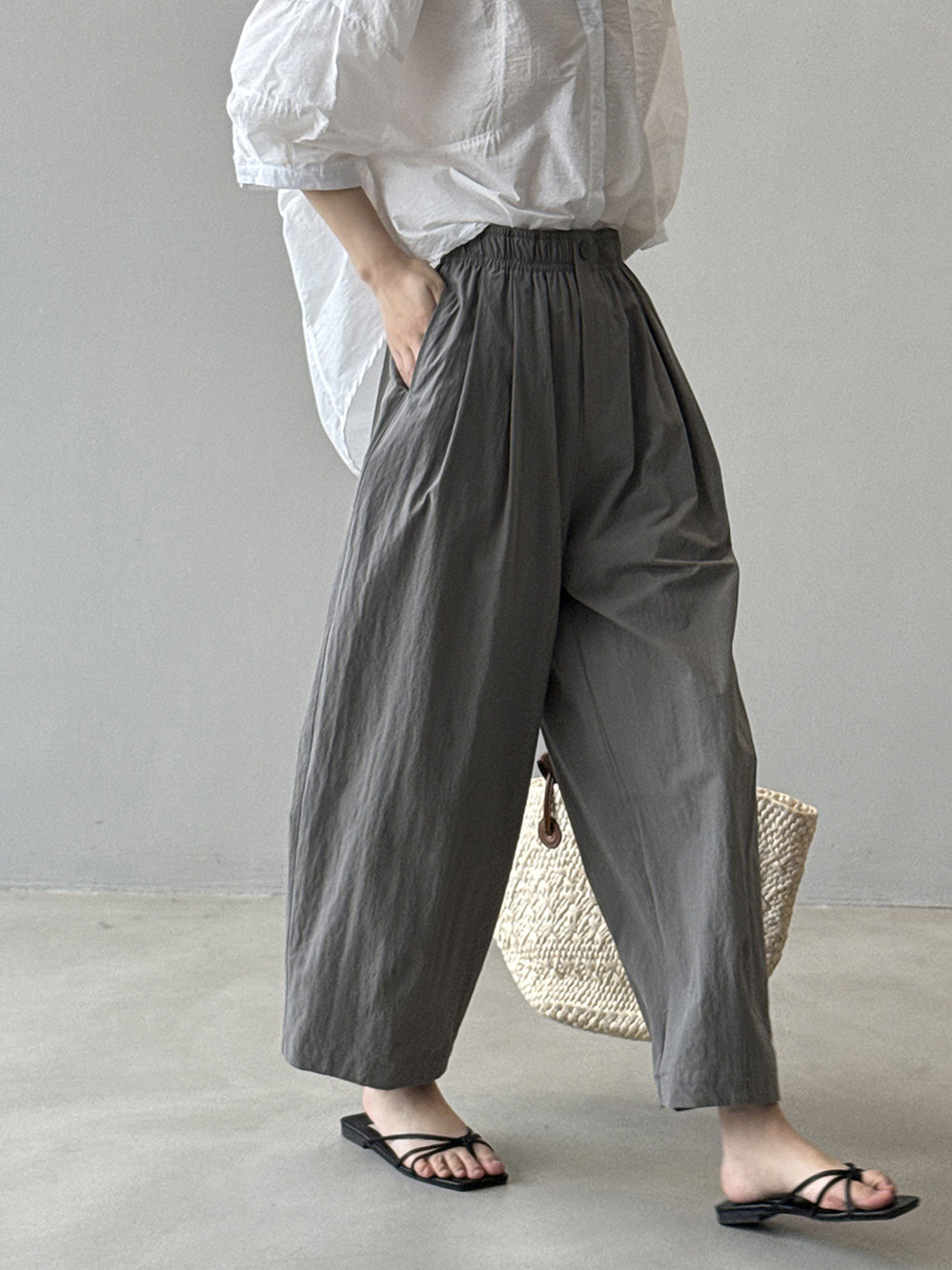 High-Waisted Straight-Leg Women's Casual Pants - 2025 Summer Loose Fit Carrot Pants, Thin Wide-Leg Work Trousers for Effortless Style High-Waisted Straight-Leg Women's Casual Pants - 2025 Summer Loose Fit Carrot Pants, Thin Wide-Leg Work Trousers for Effortless Style