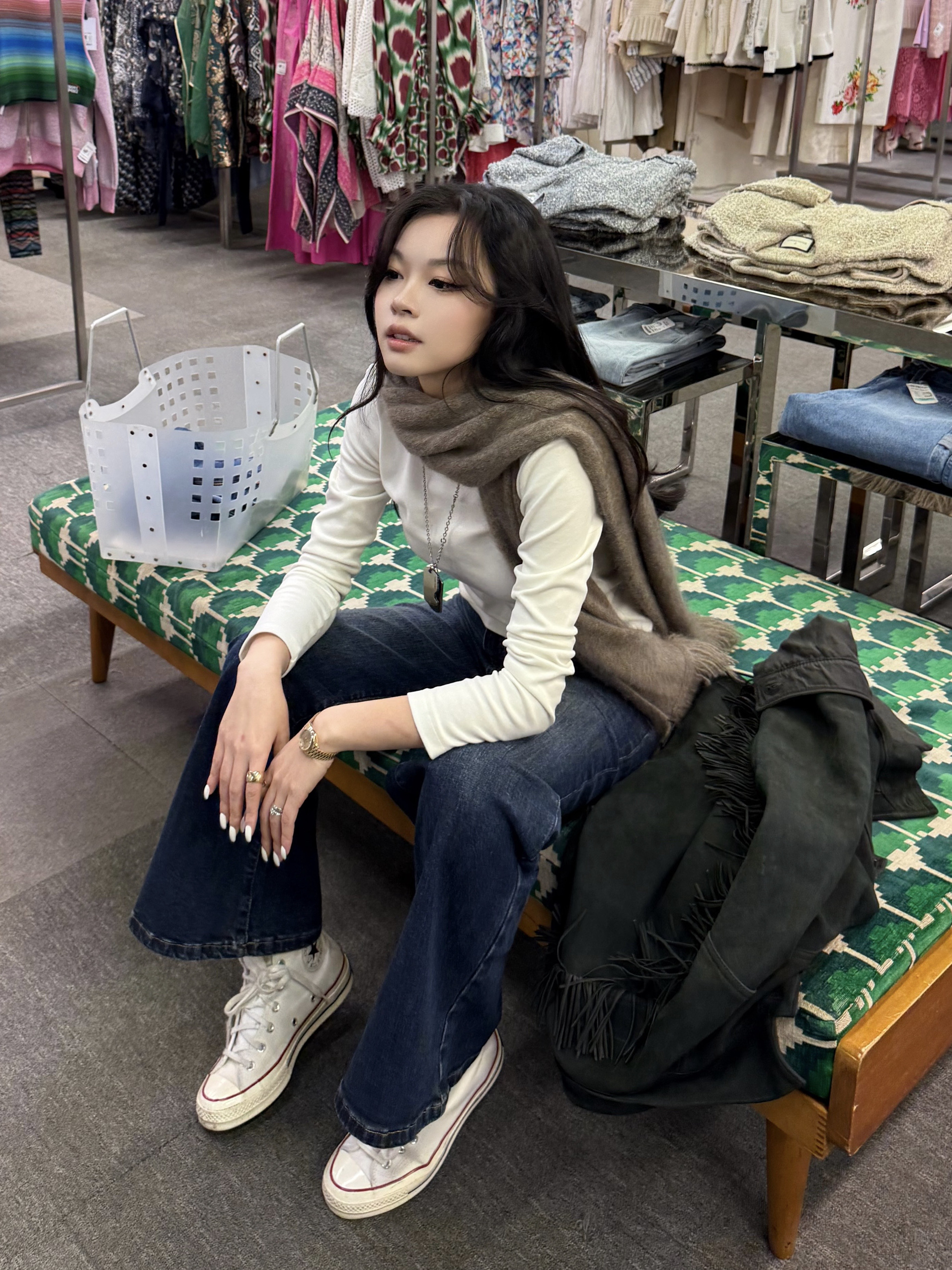 High-Waisted Wide-Leg Deep Blue Washed Denim Pants - Flattering Cut for Effortless Style, Perfect for Y2K and Casual Looks High-Waisted Wide-Leg Deep Blue Washed Denim Pants - Flattering Cut for Effortless Style, Perfect for Y2K and Casual Looks