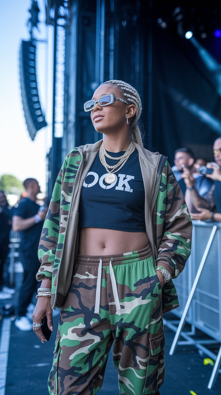 Hip Hop Music Festival Outfits: Urban Styles to Rock the Scene outfit idea