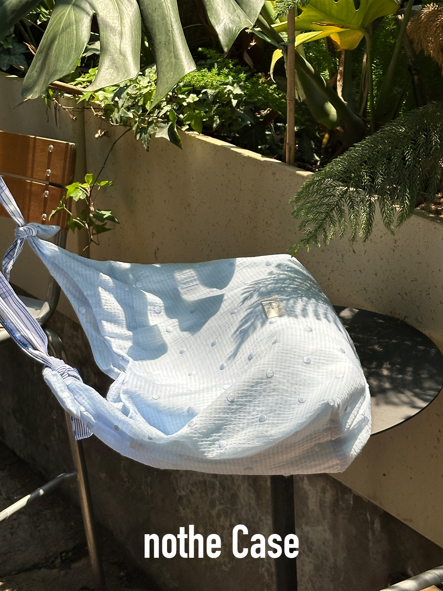 Ice Blue Lazy Tote Bag - Versatile Crossbody Shoulder Bag for Commuting, Trendy Summer Accessory, Blue Island Glimmer Design