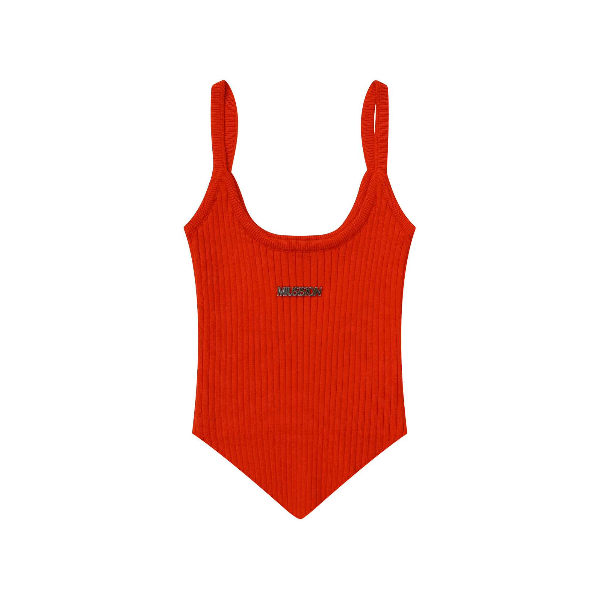 Irregular Knitted Camisole for Women - Sexy Summer Slim-Fit Top, American Style, Heatstroke Vibe, Perfect for Y2K Fashion Irregular Knitted Camisole for Women - Sexy Summer Slim-Fit Top, American Style, Heatstroke Vibe, Perfect for Y2K Fashion