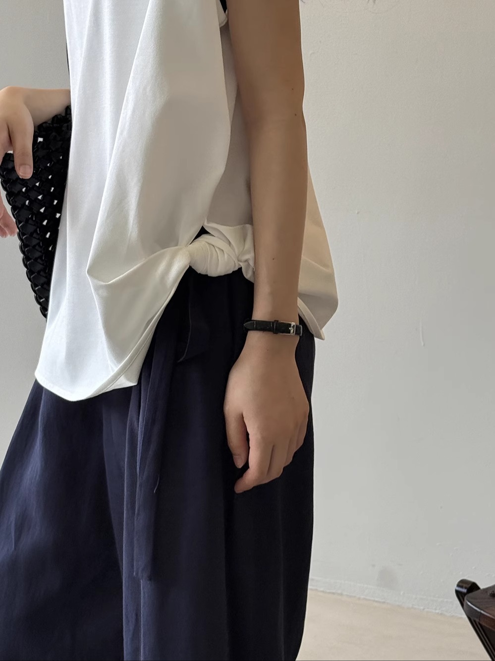 Irregular Sleeveless Vest for Women - Pure Cotton Tie-Up Top, Loose Round Neck, 2025 Summer Style, Trendy Casual Fashion Irregular Sleeveless Vest for Women - Pure Cotton Tie-Up Top, Loose Round Neck, 2025 Summer Style, Trendy Casual Fashion