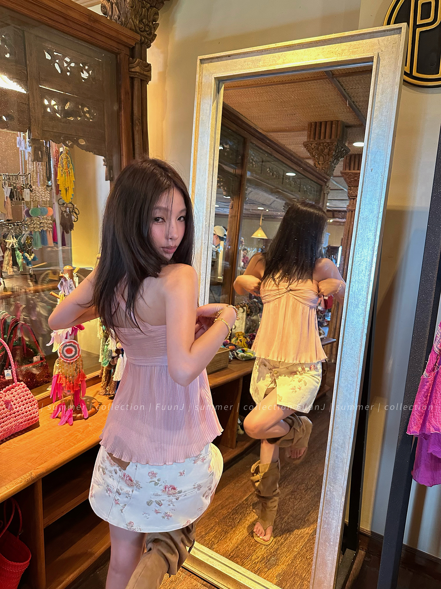 Irregular Splicing Women's Suit Set with Detachable Skirt and Pants - Trendy Two-Piece Outfit for Modern Style Irregular Splicing Women's Suit Set with Detachable Skirt and Pants - Trendy Two-Piece Outfit for Modern Style