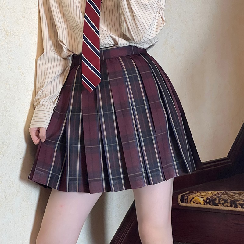 Japanese School Style Pudding Bear JK Uniform Blazer & Pleated Skirt Set for Women - Early Autumn Mid-Length Fashion Japanese School Style Pudding Bear JK Uniform Blazer & Pleated Skirt Set for Women - Early Autumn Mid-Length Fashion
