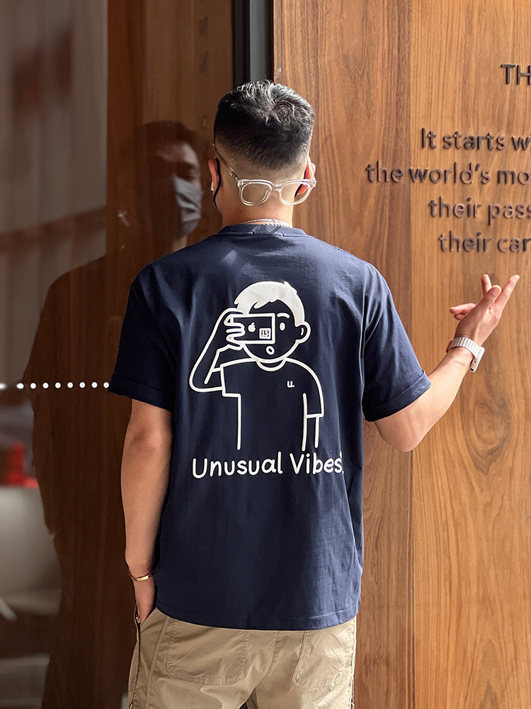 Japanese-Style Minimalist Retro Cartoon Embroidered Cotton Short-Sleeve T-Shirt for Men - Trendy Loose Casual Summer Tee Japanese-Style Minimalist Retro Cartoon Embroidered Cotton Short-Sleeve T-Shirt for Men - Trendy Loose Casual Summer Tee