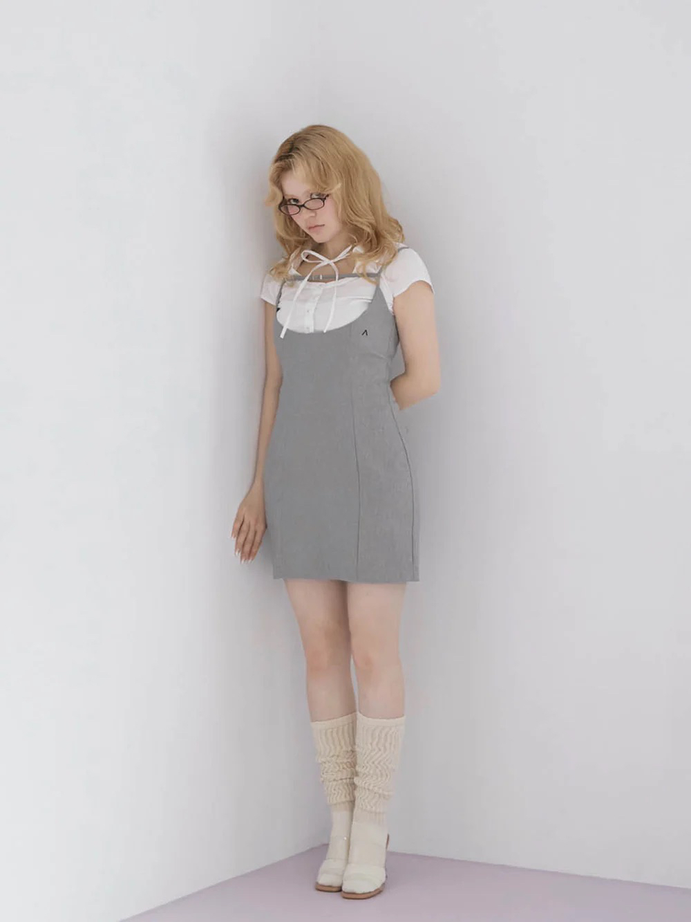 Japanese-Style Slim-Fit Camisole Dress with Short Sleeve Shirt Two-Piece Set - Summer College Wind Fashion Japanese-Style Slim-Fit Camisole Dress with Short Sleeve Shirt Two-Piece Set - Summer College Wind Fashion