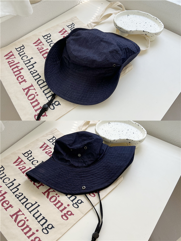 Japanese-Style Wide-Brimmed Sun Hat for Men and Women - Outdoor Fishing & Hiking Jazz Fisherman Hat, Rolled-Edge Design Japanese-Style Wide-Brimmed Sun Hat for Men and Women - Outdoor Fishing & Hiking Jazz Fisherman Hat, Rolled-Edge Design