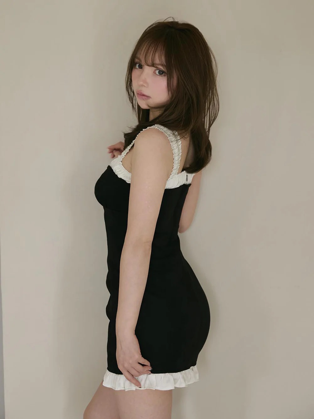 Japanese Summer Sweet Slim Fit Ruffled Lace Camisole Dress - Short Skirt for Women, Perfect for Y2K and 90s Fashion Japanese Summer Sweet Slim Fit Ruffled Lace Camisole Dress - Short Skirt for Women, Perfect for Y2K and 90s Fashion