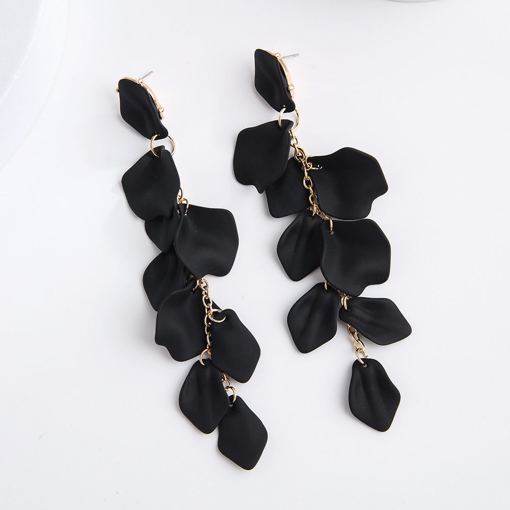 Klein Blue Long Tassel Earrings - 2025 Light Luxury High-End Niche Accessories for Elegant Style Klein Blue Long Tassel Earrings - 2025 Light Luxury High-End Niche Accessories for Elegant Style