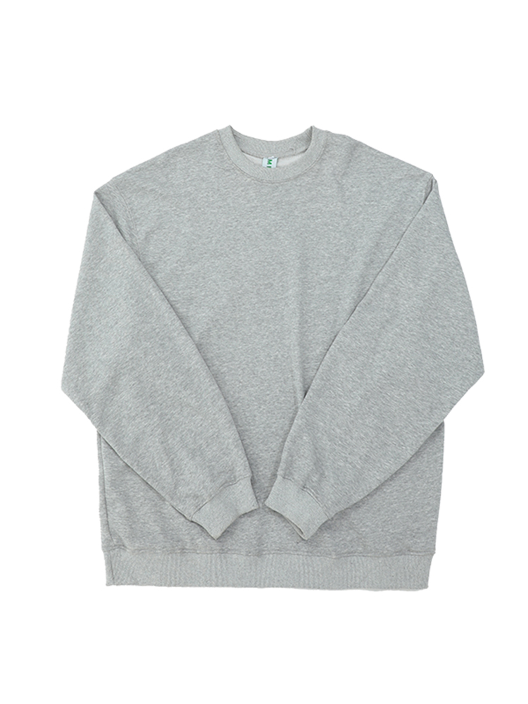 Klein Blue Oversized Terry Sweatshirt for Men and Women - Round Neck, Versatile High Street Style for Spring and Autumn Klein Blue Oversized Terry Sweatshirt for Men and Women - Round Neck, Versatile High Street Style for Spring and Autumn