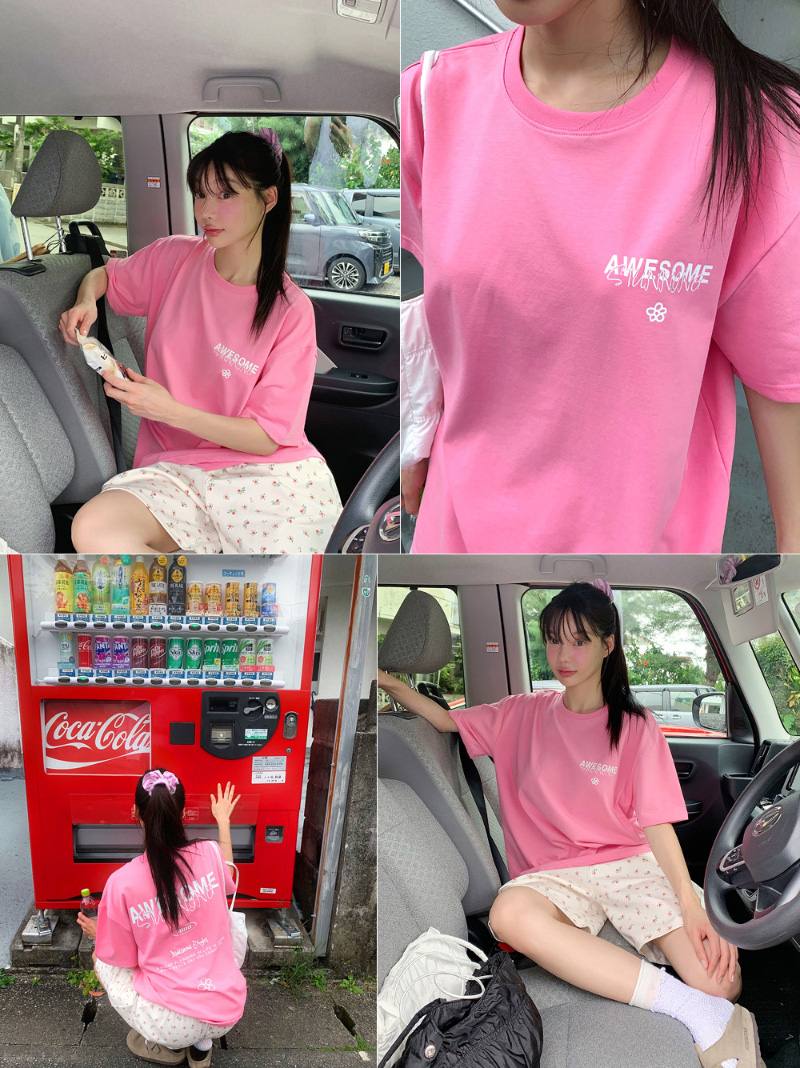 Korean Style Floral Slimming Casual Pants - Fresh & Age-Reducing Design for Effortless Everyday Wear Korean Style Floral Slimming Casual Pants - Fresh & Age-Reducing Design for Effortless Everyday Wear