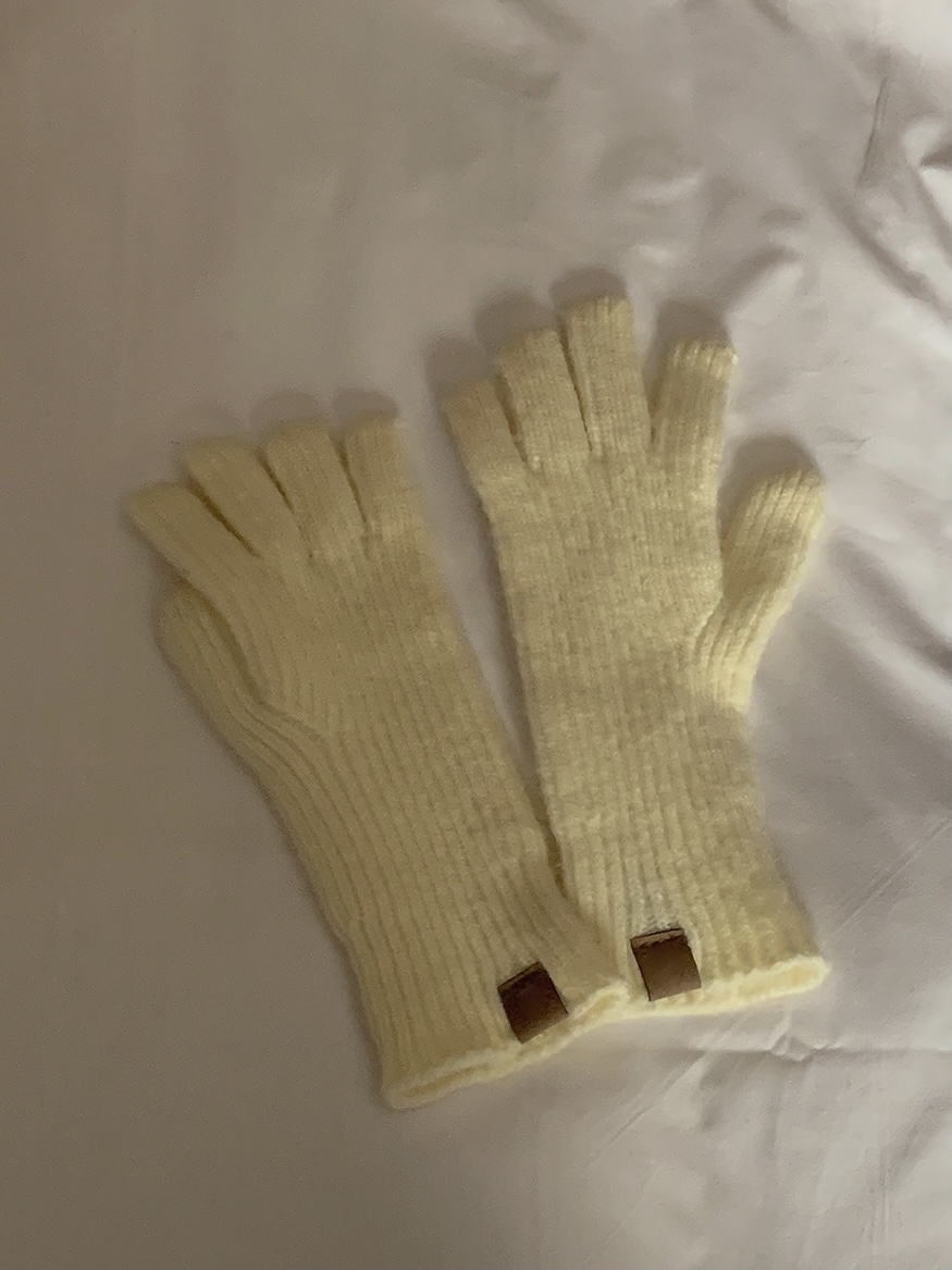 Korean Style Knitted Five-Finger Long Gloves - Touchscreen Warm Autumn Winter Fashion Accessories Korean Style Knitted Five-Finger Long Gloves - Touchscreen Warm Autumn Winter Fashion Accessories