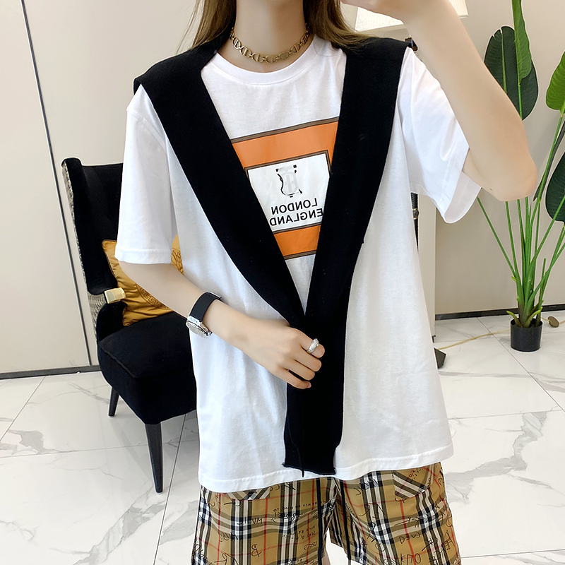 Korean-Style Knotted Shoulder Scarf Knit Shawl for Women - Spring & Autumn Fashionable Outerwear