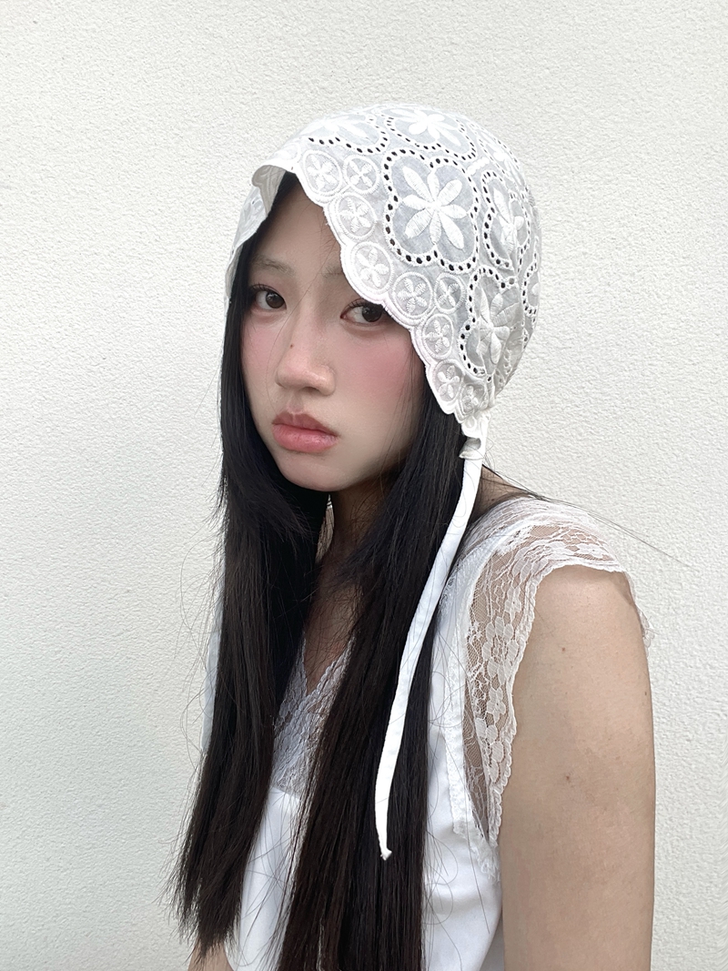 Korean-Style Lace-Up Bucket Hat for Spring and Summer - Trendy Blogger Niche Design, Perfect for Casual Outfits Korean-Style Lace-Up Bucket Hat for Spring and Summer - Trendy Blogger Niche Design, Perfect for Casual Outfits