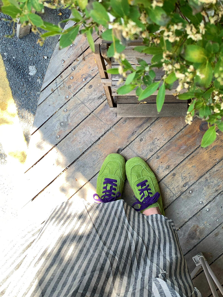 Korean-Style Long Striped Skirt with Side Tie Design for Women - 2025 Summer High-End Minimalist Fashion Korean-Style Long Striped Skirt with Side Tie Design for Women - 2025 Summer High-End Minimalist Fashion