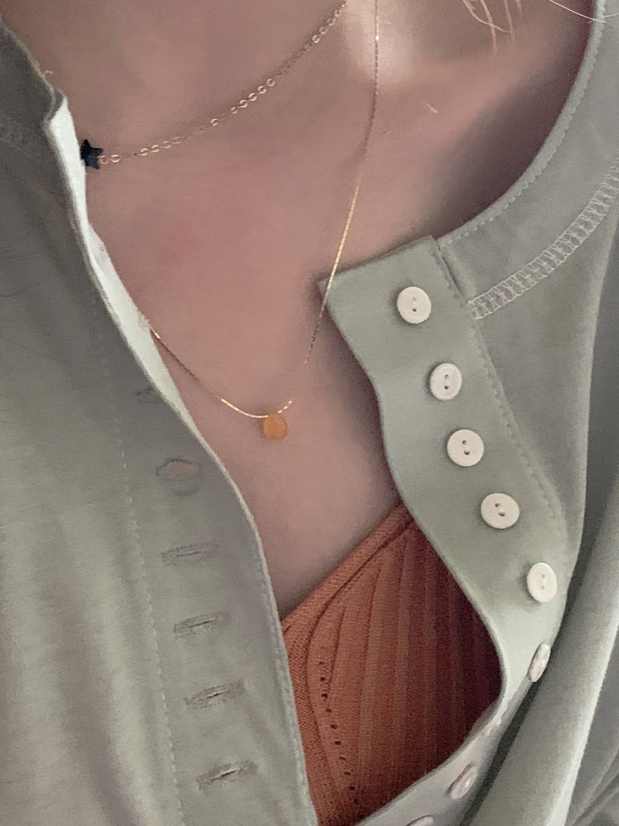 Korean Style Mini Water Droplet Pendant Necklace - Elegant & Trendy Jewelry Accessory for Any Outfit