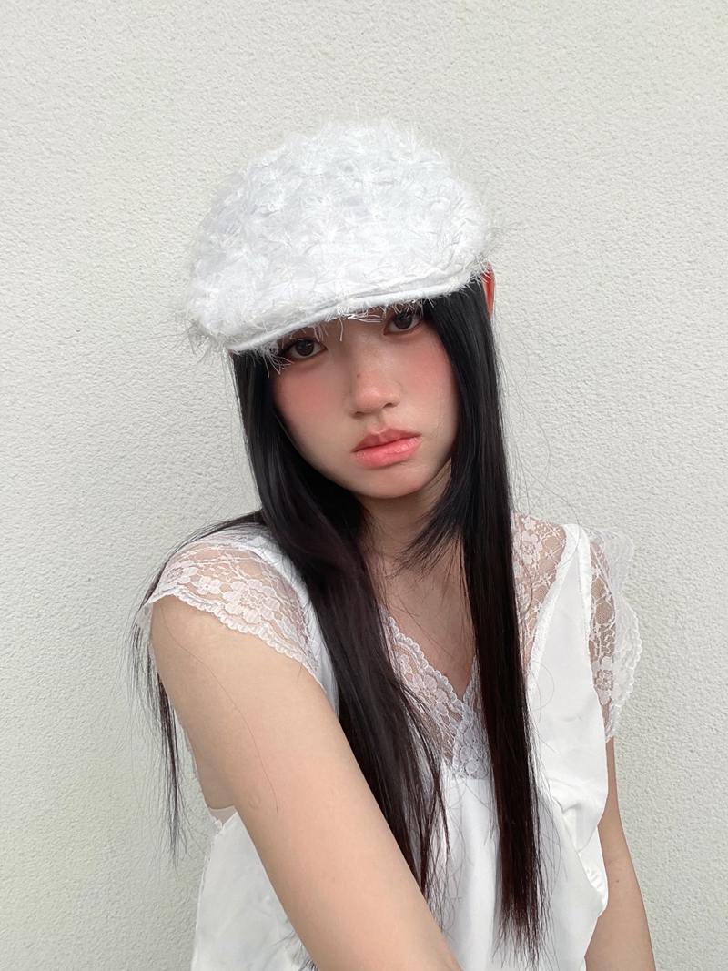 Korean Style Retro Bow Cap - Cute Thin Breathable Duckbill Hat for Spring & Summer - Niche Fashion Accessory Korean Style Retro Bow Cap - Cute Thin Breathable Duckbill Hat for Spring & Summer - Niche Fashion Accessory