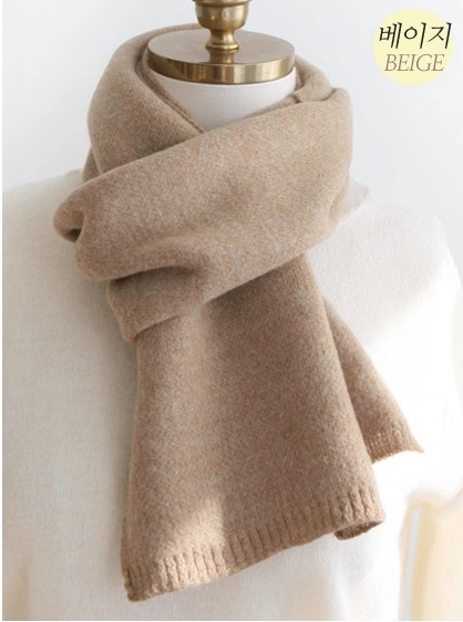 Korean Style Solid Color Small Scarf - Multiple Colors Available for Trendy 90s-Inspired Fashion Accessory Korean Style Solid Color Small Scarf - Multiple Colors Available for Trendy 90s-Inspired Fashion Accessory