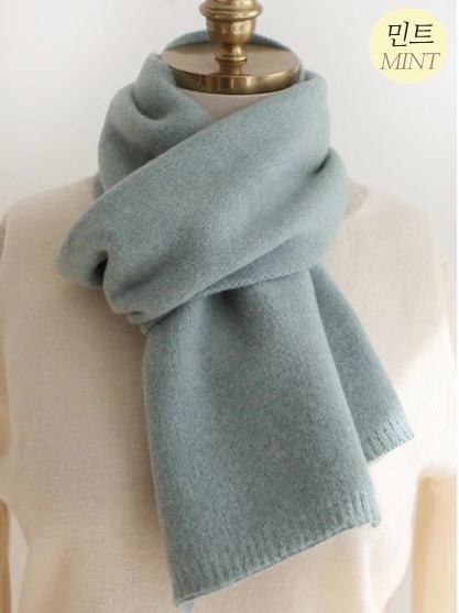 Korean Style Solid Color Small Scarf - Multiple Colors Available for Trendy 90s-Inspired Fashion Accessory Korean Style Solid Color Small Scarf - Multiple Colors Available for Trendy 90s-Inspired Fashion Accessory
