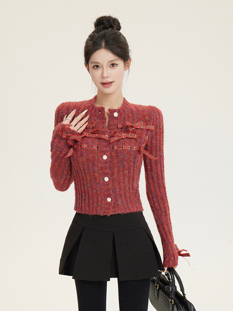 Korean Style Warm Versatile Knitted Scarf Set for Autumn Winter - New Year Series Fashion Accessory