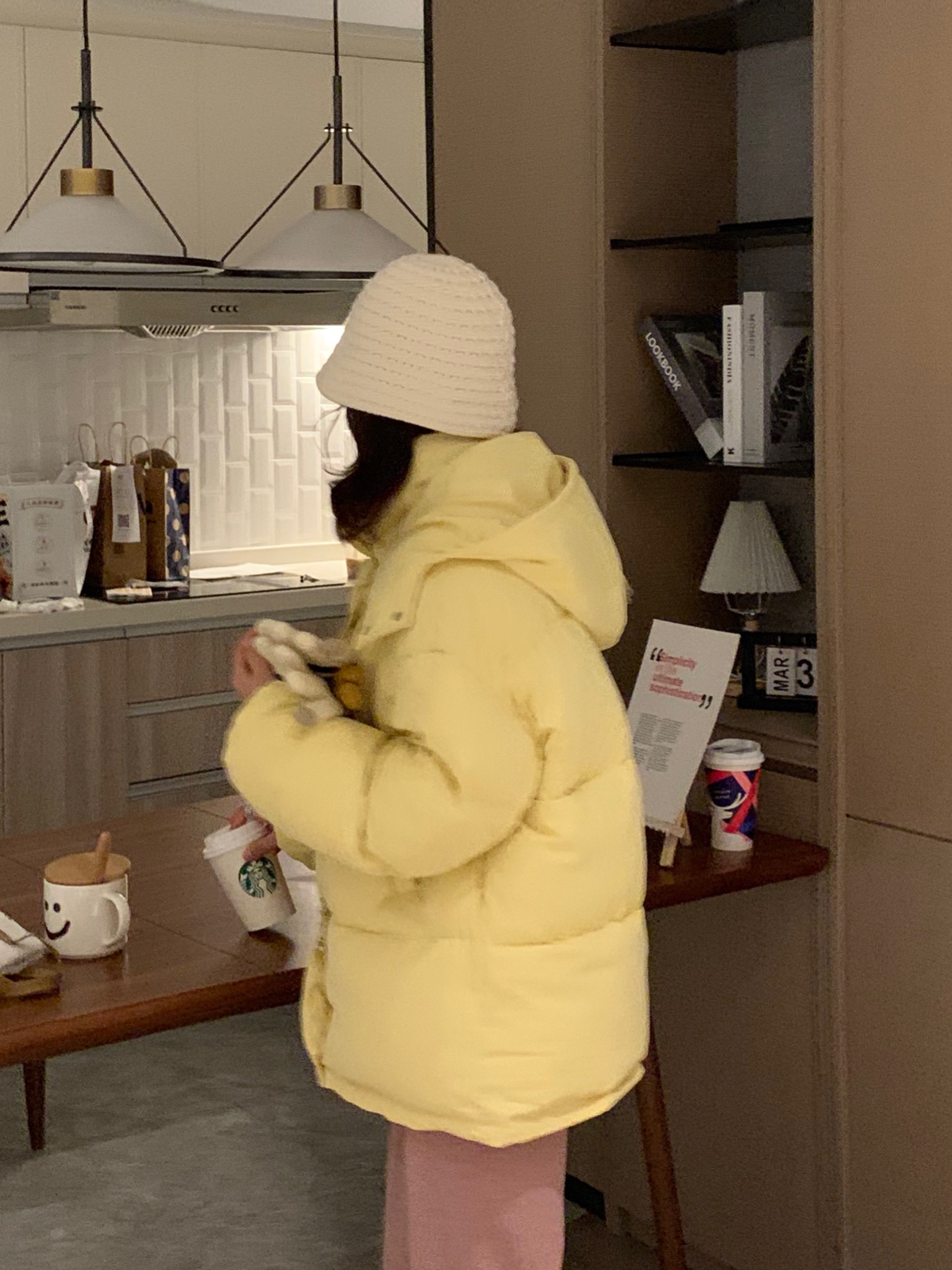 Korean Style Winter Hooded Couple Slim Short Down Jacket in Purple Pink for Women - Chic & Cozy Outerwear Korean Style Winter Hooded Couple Slim Short Down Jacket in Purple Pink for Women - Chic & Cozy Outerwear