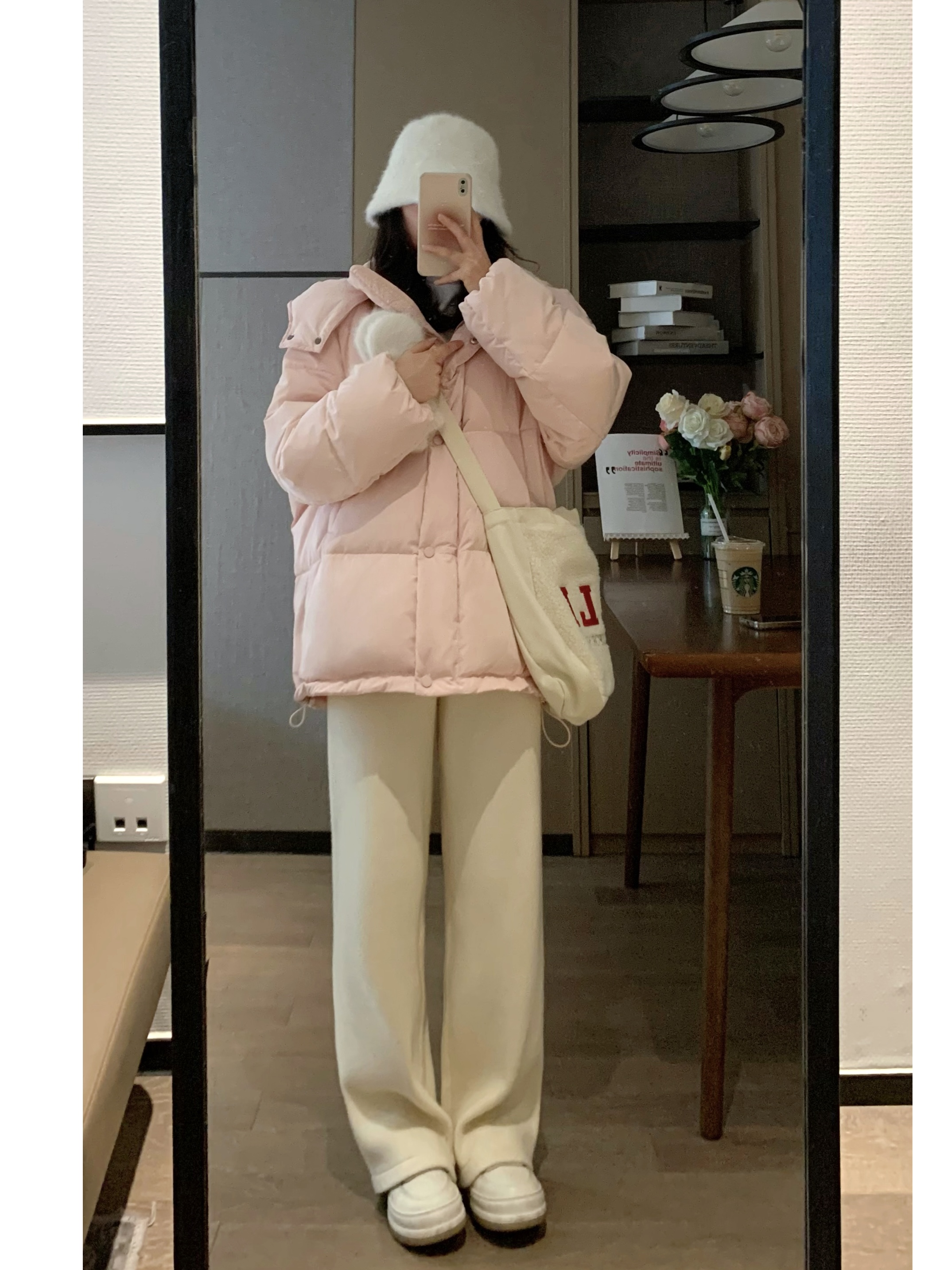 Korean Style Winter Hooded Couple Slim Short Down Jacket in Purple Pink for Women - Chic & Cozy Outerwear Korean Style Winter Hooded Couple Slim Short Down Jacket in Purple Pink for Women - Chic & Cozy Outerwear