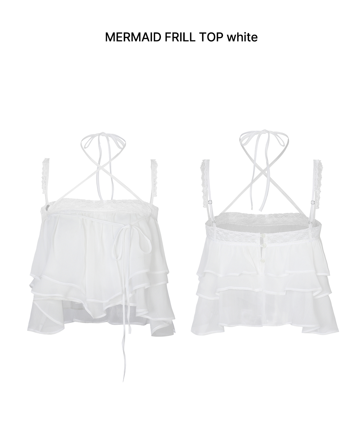 Lace Trim Ruffled Strap Camisole for Women - Summer Fashion, Korean Style, 90s Inspired Design Lace Trim Ruffled Strap Camisole for Women - Summer Fashion, Korean Style, 90s Inspired Design