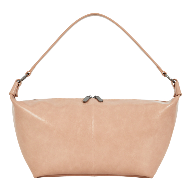 Large Capacity Crossbody Bag - Soft Baked Dyed Cowhide Dumpling Design, Stylish and Functional for Everyday Use
