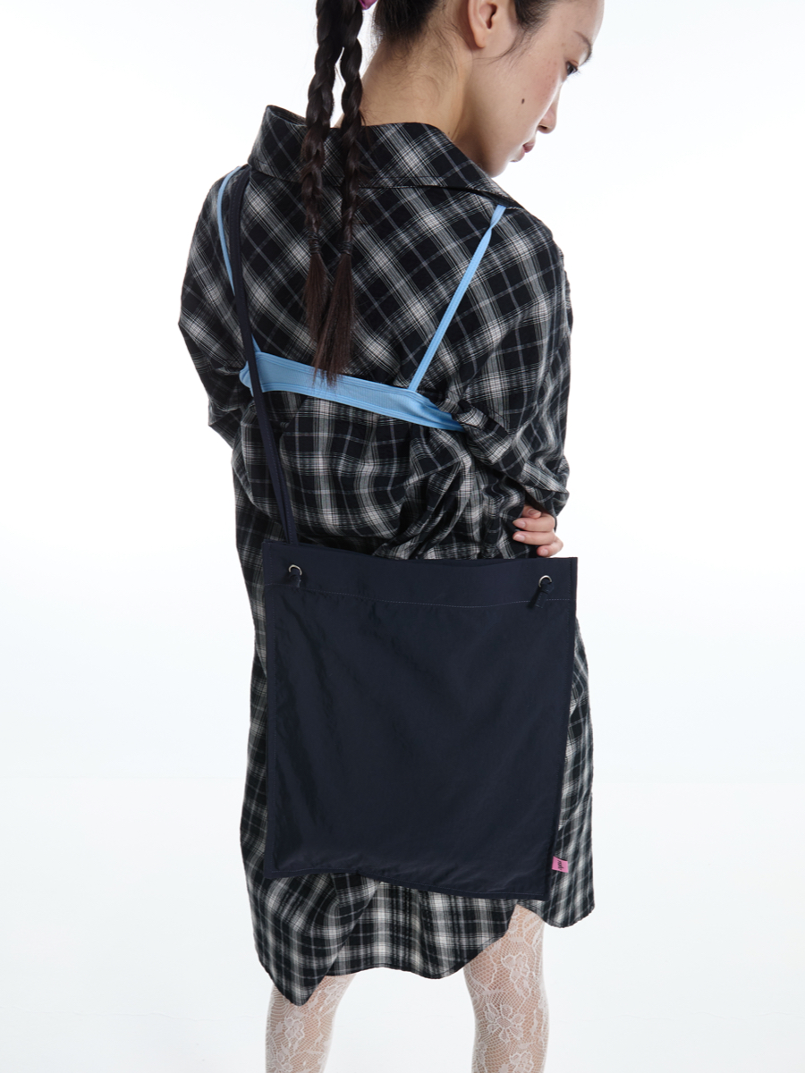 Large Capacity Nylon Eco Tote Bag with Thin Straps - Stylish and Practical for Everyday Use Large Capacity Nylon Eco Tote Bag with Thin Straps - Stylish and Practical for Everyday Use