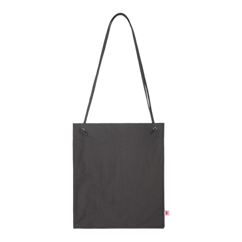 Large Capacity Nylon Eco Tote Bag with Thin Straps - Stylish and Sustainable for Everyday Use