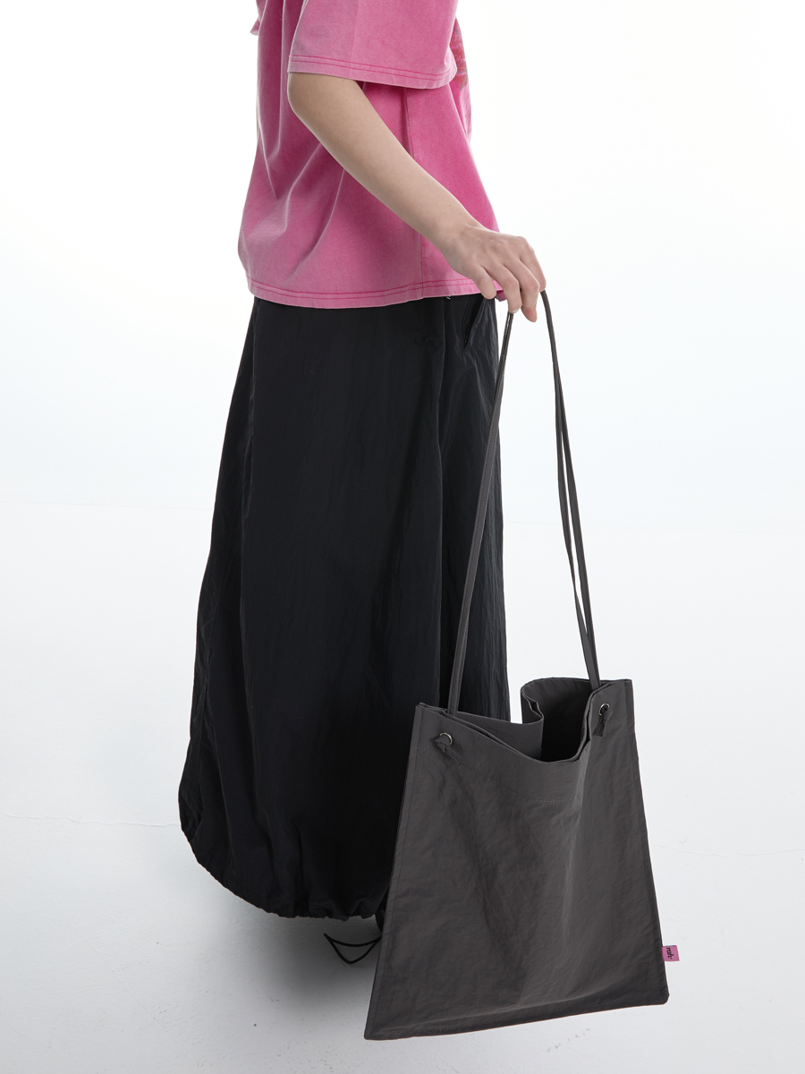 Large Capacity Nylon Eco Tote Bag with Thin Straps - Stylish and Sustainable for Everyday Use Large Capacity Nylon Eco Tote Bag with Thin Straps - Stylish and Sustainable for Everyday Use