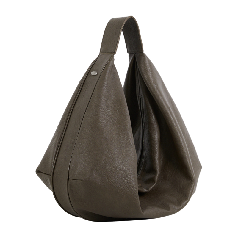 Large Capacity Pleated Design Shoulder Bag - Stylish Dumpling Bag in 3 Colors for Trendy Fashion Lovers