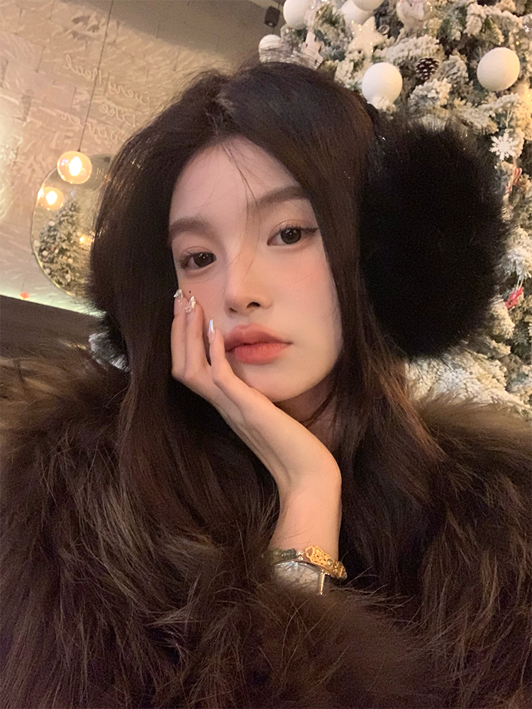 Large Plush Earmuffs for Women - Cozy Anti-Frost Winter Ear Protectors & Warm Ear Covers Large Plush Earmuffs for Women - Cozy Anti-Frost Winter Ear Protectors & Warm Ear Covers